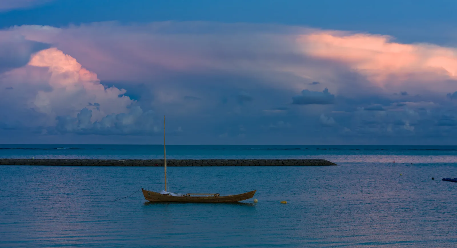 Boat Beneath the Storm